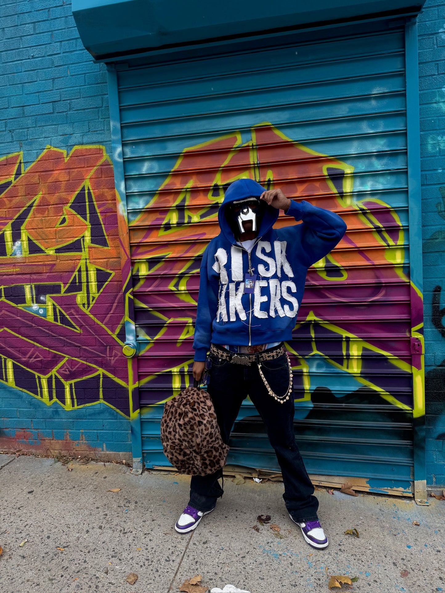 Blue RiskTaker Hoodie SALE