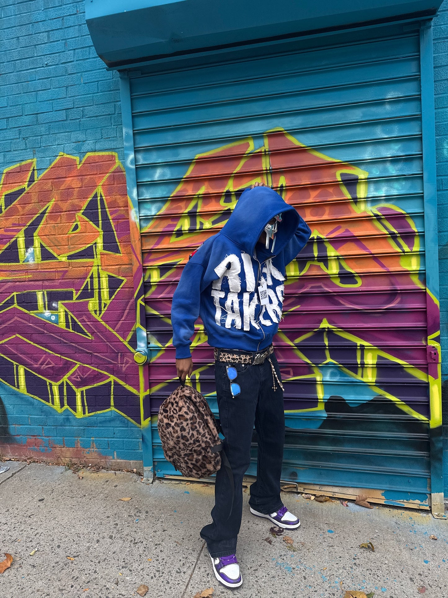 Blue RiskTaker Hoodie SALE