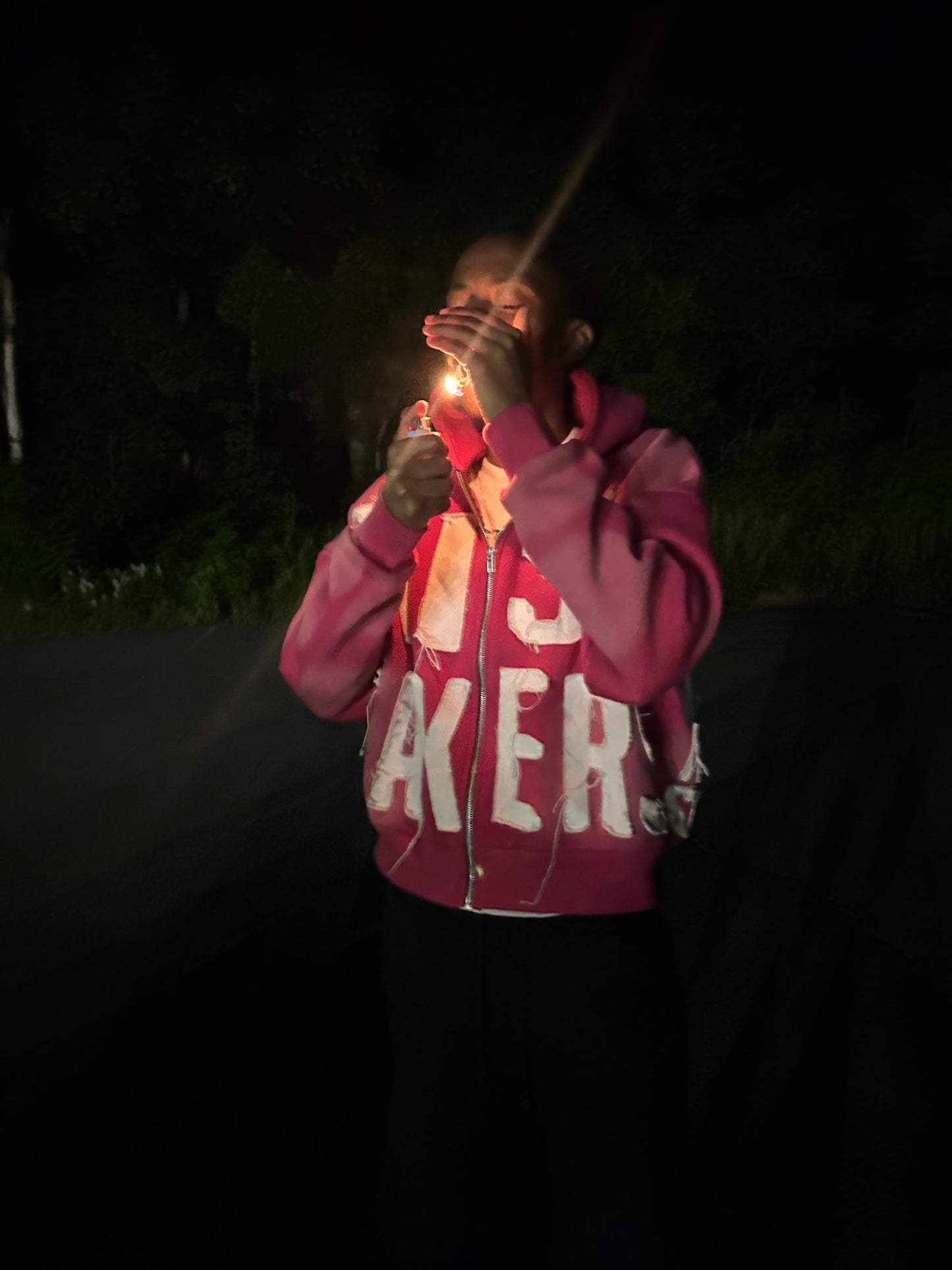 Pink Risk Taker Zip Up Hoodie SALE