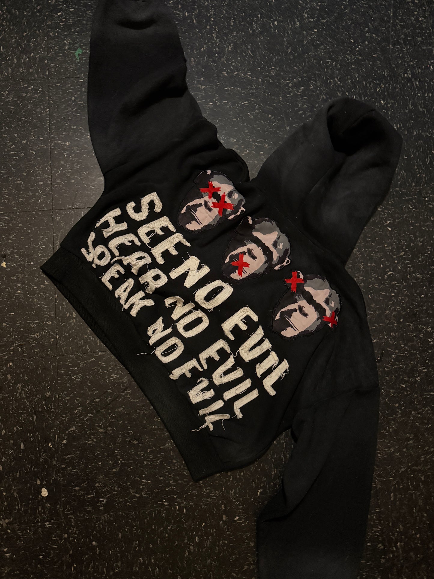 Risk Taker Black Zip Up SALE